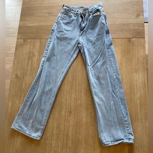 SHEIN EZwear High Waist Patched Detail Wide Leg Pants
